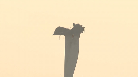 \'영덕 풍력발전 사고\' 원인 규명 착수…"전면 철거 건의"