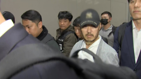 '국제 마약왕' 박왕열, 조금 전 필리핀에서 국내 송환
