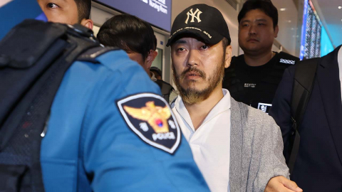'국제 마약왕' 박왕열 송환…이 시각 경기북부경찰청