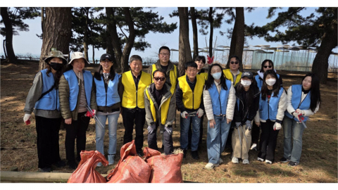 경기관광공사, '경기바다 함께海' 동참...해안 정화활동 실시