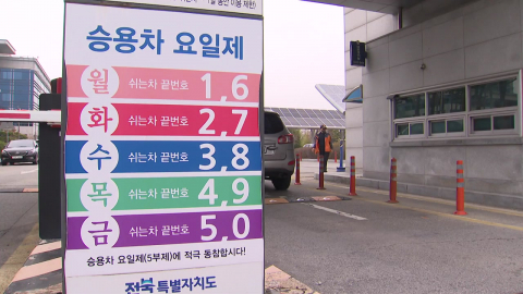 공공기관 차량 5부제 강화 시행…동참 속 실효 논란