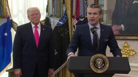 트럼프 "피트, 당신이 하자고 했잖아"…'전쟁 책임' 장관 탓?