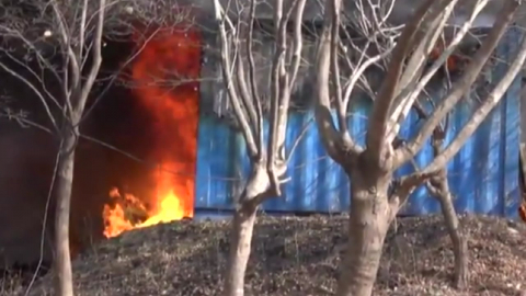 양평 ·단양 등 전국 곳곳 산불…산불 위기경보 상향