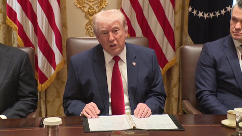 트럼프, 동맹국에 불만 표출…"우크라이나 전쟁은 우리 전쟁 아냐"