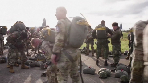 미 82공수사단 수천 명 중동 집결…협상시한  D-7 '긴장 최고조'