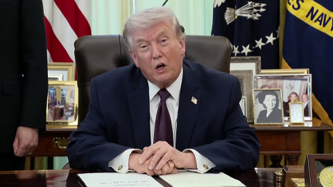 '백악관 "트럼프, 현지시간 수요일 저녁 9시에 이란 관련 연설"