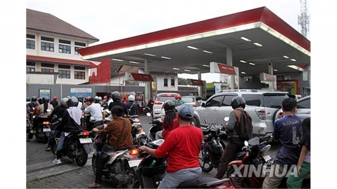 인도네시아, 하루 연료 판매량 차량당 50리터로 제한