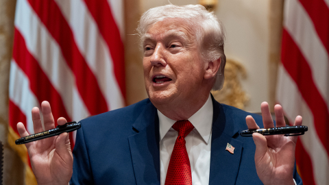 트럼프, 주한미군 거론하며 "한국, 도움 안 됐다"…호르무즈 해협에 파병 안 한 데 불만 드러내