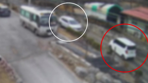 [단독] \'스토킹 살인\' CCTV 확보…김훈, 후진하는 피해자 따라붙어 범행