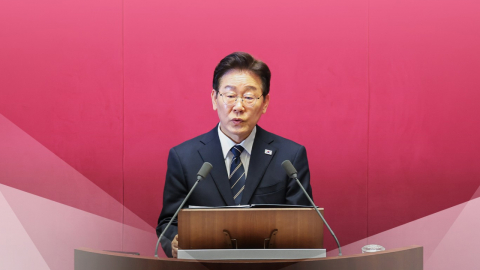 '초당적 협력' 당부했지만…여당 박수, 야당 침묵