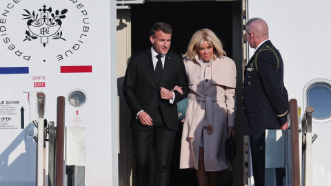 이 대통령, '국빈' 마크롱과 만찬...내일 정상회담