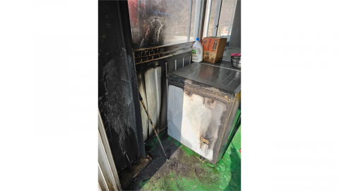 강원도 횡성 게이트볼장 화재...80대 허벅지 화상 병원이송