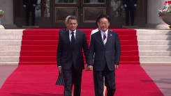 한-프랑스 정상회담..."호르무즈 안전 확보 협력"