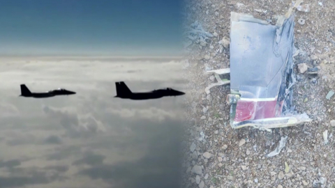 "미 전투기 이란 상공에서 격추…탑승자 1명 구조"