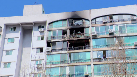 스프링클러 없는 노후 아파트 화재 반복…대책은?