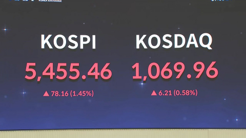 '확전 불안' 속 코스피 1% 상승…실적발표 앞둔 삼성전자 '강세'