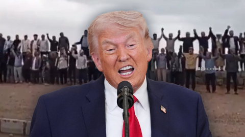 트럼프 "완전한 파괴"…이란 "인간 방패로 저지"