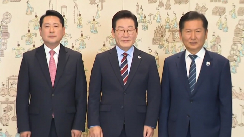 이 대통령, 잠시 뒤 여야 지도부와 오찬 회동…중동 위기 대책 논의