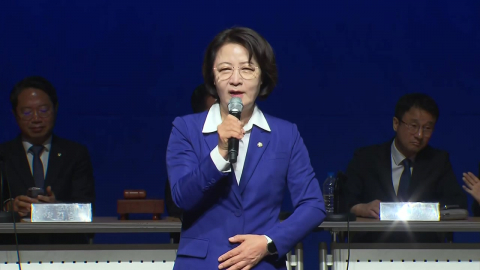 민주 경기지사 후보 추미애 확정…한준호·김동연 탈락