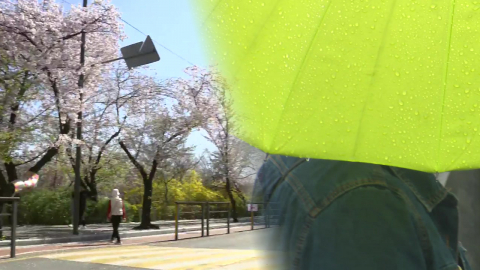 [날씨] 봄 호우 뒤 주말 따뜻…일요일엔 \'이른 더위 속 남부 비\'