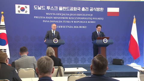 이 대통령 "중동전쟁 공급망 안정화 협력"…폴란드 총리 "평화 힘 합쳐야"