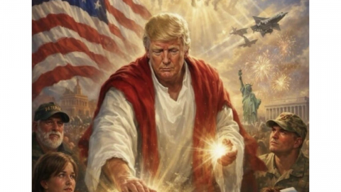 \'예수 행세\' 신성모독 논란…트럼프, SNS 삭제에도 교황 저격 그대로