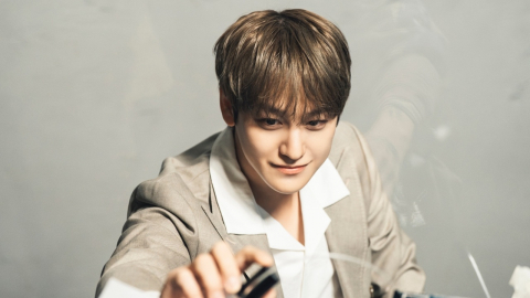 김범, '오늘도 매진했습니다' 포스터 촬영 현장…이국적 무드 눈길