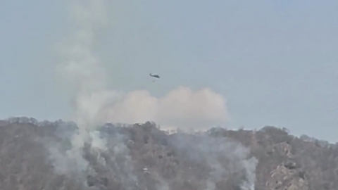 경기 포천시 주한미군 영평사격장 불…산불로 번져