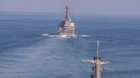 미 군함 15척 추가한 역봉쇄…'제재 대상' 중국 유조선도 통과