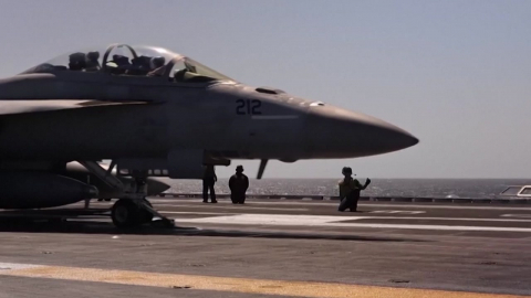 미군 "완전 봉쇄 중"…돌파하려다 오만만에서 회항