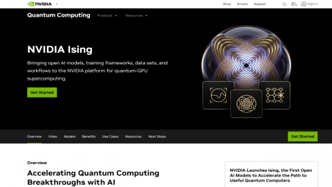 엔비디아, 세계 첫 개방형 양자 AI 모델 '이징' 공개