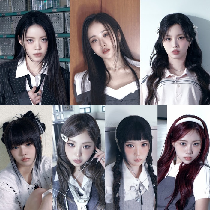 하입프린세스, 스쿨룩으로 완성한 7인 7색 매력