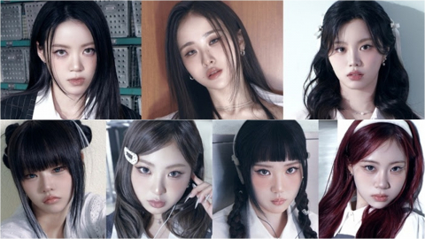 하입프린세스, 스쿨룩으로 완성한 7인 7색 매력