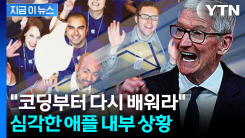 애플의 굴욕...개발팀 수백 명 다시 코딩 배운다 [지금이뉴스]