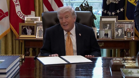  트럼프 "이스라엘-레바논, 열흘 휴전 합의"