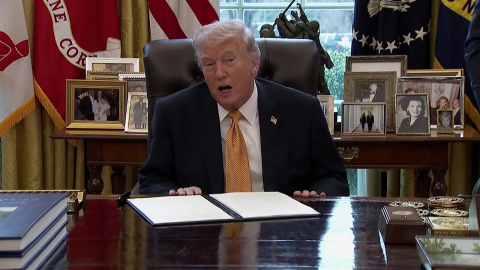  트럼프 "이스라엘-레바논과 훌륭한 대화…열흘 휴전 합의"