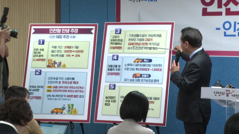 지역화폐 혜택 2배로 확대…인천형 민생대책 실시