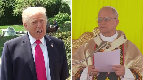 교황 "소수의 폭군이 세계 유린" vs 트럼프 "이란 위협 직시해야"