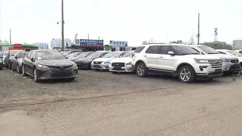 "비싼 운임에 팔수록 적자"…중고차 수출시장도 '한숨'