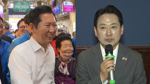 민주 지도부 성남 지원…국민의힘은 '각개전투'?