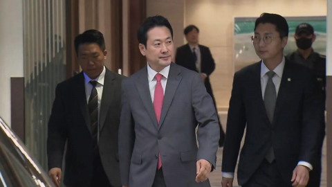 [현장영상+] 장동혁, '8박 10일' 방미 종료…귀국 현장