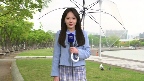 [날씨] 곳곳 비내리며 기온 \'롤러코스터\'…오후엔 황사 유입