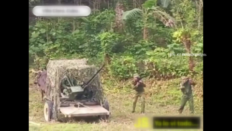 트럼프 \'다음 타깃\'?…쿠바, \'소달구지\' 대공포 훈련 실시 [앵커리포트]