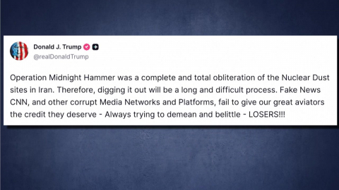 트럼프 또 "이란 핵시설 파괴"…얼어붙은 호르무즈