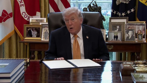  트럼프 "이란과의 휴전 연장"