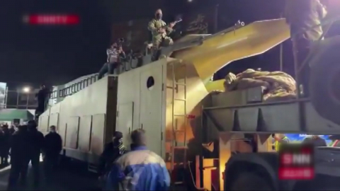 협상 무산되자...테헤란 광장엔 '미사일 행진' 축제 [앵커리포트]