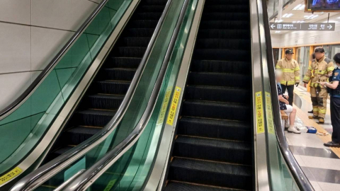 정부, 에스컬레이터 \'두 줄 서기\' 재추진…안전·비용 문제