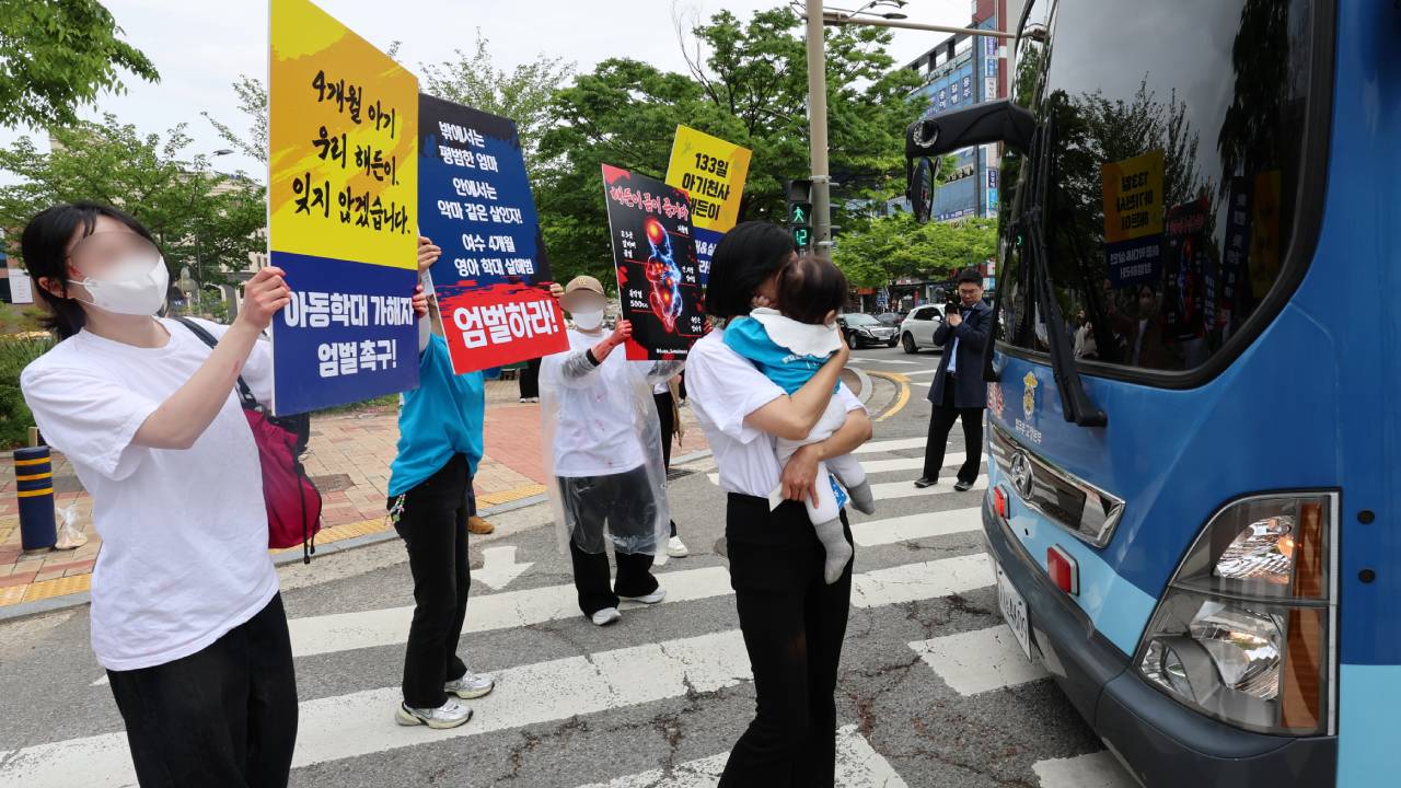 "아기를 분풀이 대상으로"…