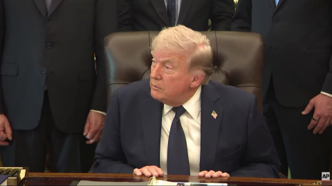 트럼프 "이란에 핵무기 사용 안 해…합의 서두르지 않을 것"