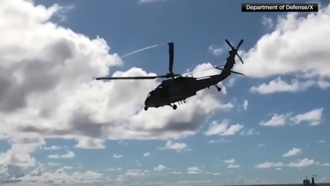 '모기 함대'에 맞선 '공중 강습'…선박 나포 경쟁 [앵커리포트]